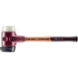 HALDER SIMPLEX Schonhammer Ø 80 mm Gummi / Nylon...