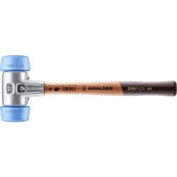 HALDER SIMPLEX Schonhammer Ø 50:40 mm TPE-soft...