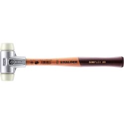 HALDER SIMPLEX Schonhammer Ø 30 mm Nylon mit...