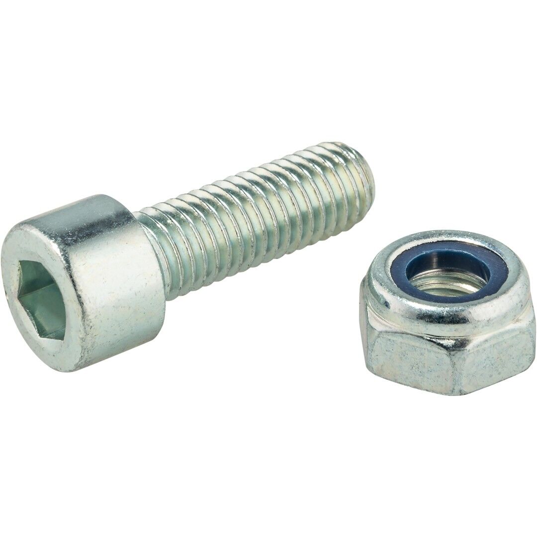 HALDER Schraube und Mutter Set für Ø 30 mm Aluminiumgehäuse