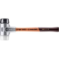 HALDER SIMPLEX Schonhammer Ø 50 mm Gummi /...