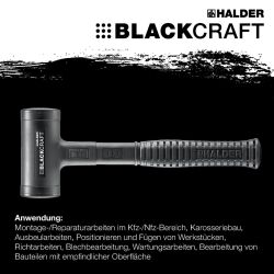 HALDER BLACKCRAFT Schonhammer Ø 50 mm rückschlagfrei