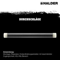 HALDER Durchschlag Ø 10 mm x 168 mm