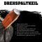 HALDER Drehspaltkeil Länge 260 mm / Schneidlänge 50 mm inkl. Transportbox