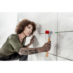 HALDER BASEPLEX Schonhammer Ø 25 mm Nylon / Cellulosacetat mit Zindruckgussgehäuse