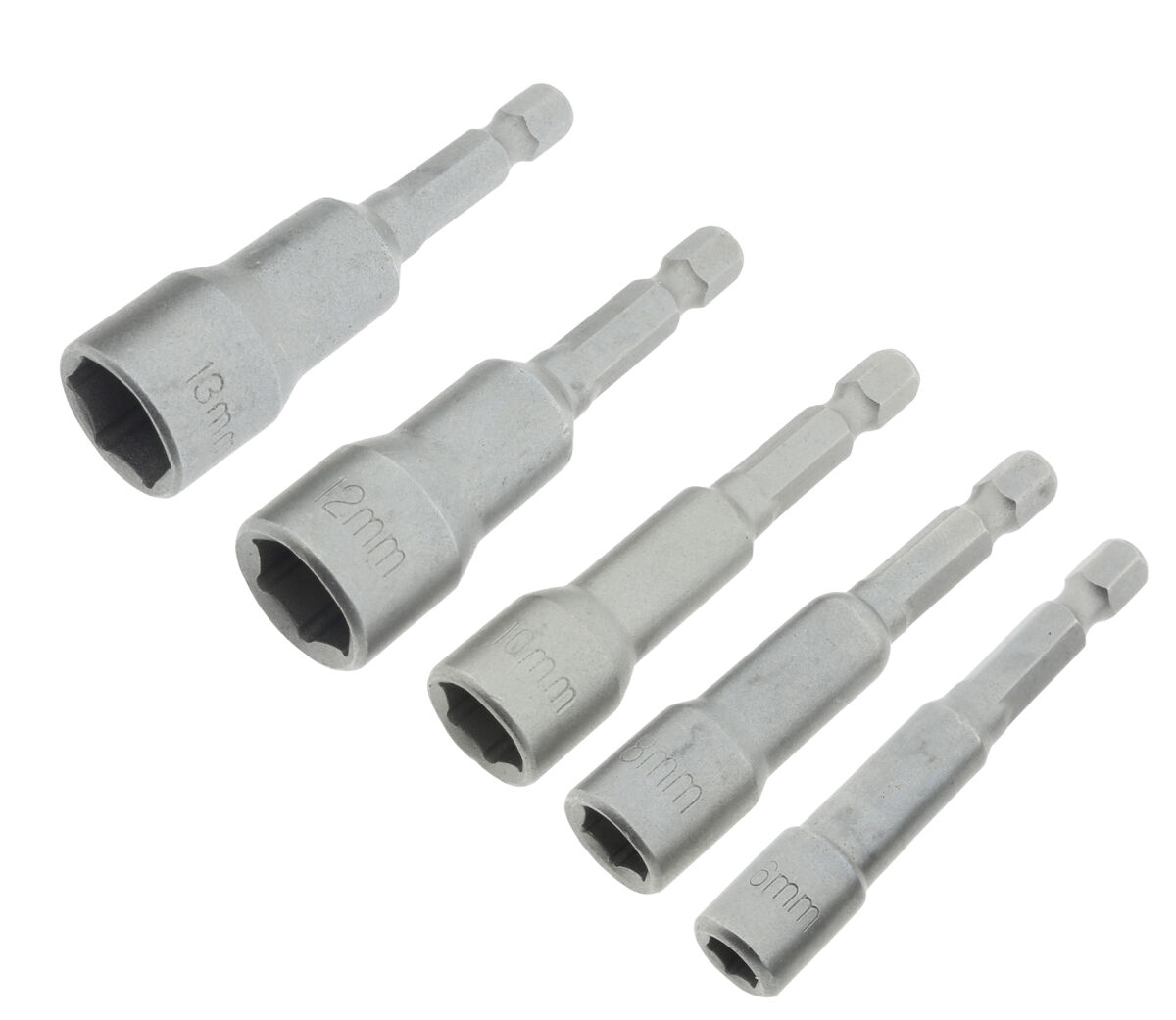 Bit Adapter auf Nuss 6-8-10-12-13mm Set
