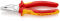 KNIPEX 03 06 200 Kombizange 200 mm VDE isoliert verchromt mit Mehrkomponenten-Hüllen