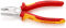 KNIPEX 03 06 200 Kombizange 200 mm VDE isoliert verchromt mit Mehrkomponenten-Hüllen