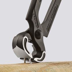 KNIPEX 50 01 250 Kneifzange 250 mm Ø 2,2 mm schwarz atramentiert poliert mit Kunststoff überzogen