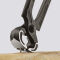 KNIPEX 50 01 250 Kneifzange 250 mm Ø 2,2 mm schwarz atramentiert poliert mit Kunststoff überzogen