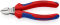 KNIPEX 70 02 140 Seitenschneider 140 mm schwarz atramentiert poliert mit Mehrkomponenten-Hüllen