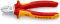 KNIPEX 70 06 160 Seitenschneider 160 mm VDE isoliert verchromt mit Mehrkomponenten-Hüllen
