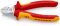 KNIPEX 70 06 160 Seitenschneider 160 mm VDE isoliert verchromt mit Mehrkomponenten-Hüllen