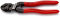 KNIPEX 71 01 160 CoBolt® S Kompakt Bolzenschneider 160 mm Ø 4,4 mm schwarz atramentiert mit Kunststoff überzogen