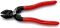 KNIPEX 71 01 160 CoBolt® S Kompakt Bolzenschneider 160 mm Ø 4,4 mm schwarz atramentiert mit Kunststoff überzogen