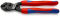 KNIPEX 71 02 200 CoBolt® Kompakt Bolzenschneider 200 mm Ø 5,2 mm schwarz atramentiert mit schlanken Mehrkomponenten-Hüllen