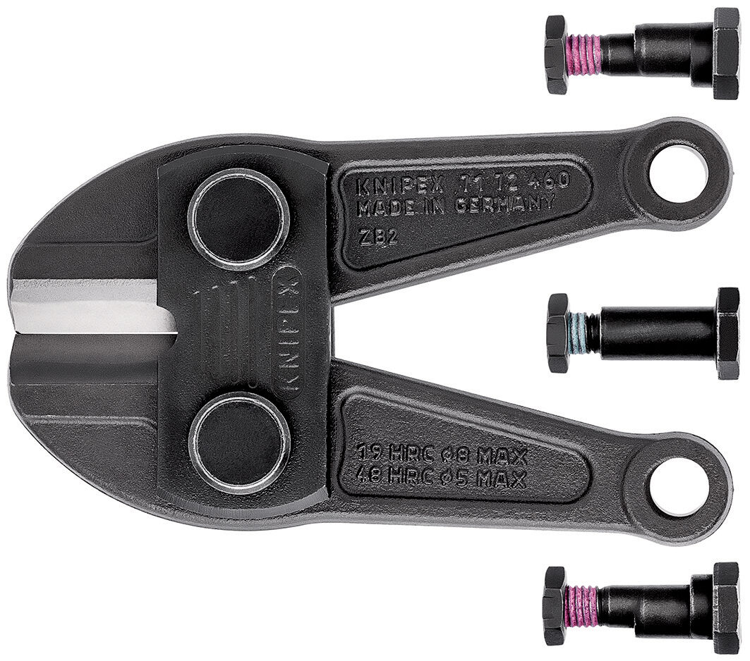 KNIPEX 71 79 460 Ersatzmesserkopf für Bolzenschneider 460 mm 71 72 460 komplett mit Schrauben