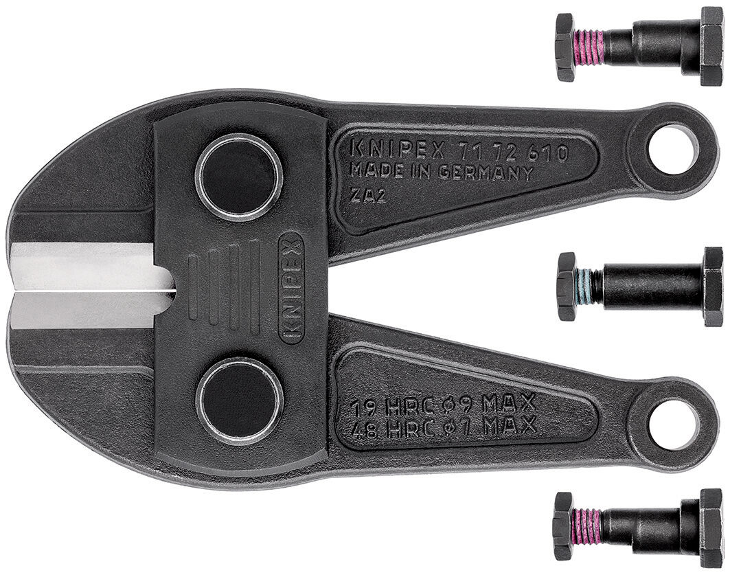 KNIPEX 71 79 610 Ersatzmesserkopf für Bolzenschneider 610 mm 71 72 610 komplett mit Schrauben