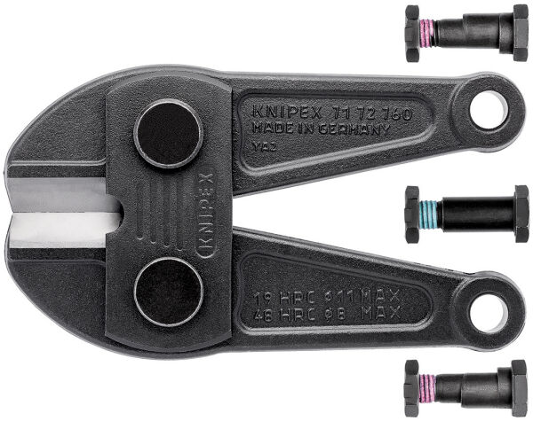 KNIPEX 71 79 760 Ersatzmesserkopf für Bolzenschneider 760 mm 71 72 760 komplett mit Schrauben