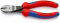 KNIPEX 74 02 160 Kraft-Seitenschneider 160 mm schwarz atramentiert poliert mit Mehrkomponenten-Hüllen