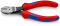 KNIPEX 74 02 160 Kraft-Seitenschneider 160 mm schwarz atramentiert poliert mit Mehrkomponenten-Hüllen