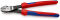 KNIPEX 74 02 250 Kraft-Seitenschneider 250 mm schwarz atramentiert poliert mit Mehrkomponenten-Hüllen