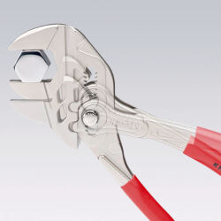 KNIPEX 86 03 150 Zangenschlüssel 150 mm verchromt Zange und Schraubenschlüssel in einem Werkzeug