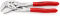 KNIPEX 86 03 150 Zangenschlüssel 150 mm verchromt Zange und Schraubenschlüssel in einem Werkzeug