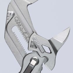 KNIPEX 86 03 250 Zangenschlüssel 250 mm verchromt Zange und Schraubenschlüssel in einem Werkzeug