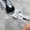 KNIPEX 86 04 100 Zangenschlüssel XS 100 mm verchromt Zange und Schraubenschlüssel in einem Werkzeug aufgeprägte raue Oberfläche