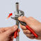KNIPEX 87 01 150 Cobra® Hightech Wasserpumpenzange 150 mm poliert mit rutschhemmendem Kunststoff überzogen grau atramentiert