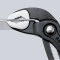 KNIPEX 87 01 150 Cobra® Hightech Wasserpumpenzange 150 mm poliert mit rutschhemmendem Kunststoff überzogen grau atramentiert