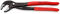 KNIPEX 87 01 300 Cobra® Hightech Wasserpumpenzange 300 mm poliert mit rutschhemmendem Kunststoff überzogen grau atramentiert