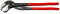 KNIPEX 87 01 400 Cobra® XL Rohr- und Wasserpumpenzange 400 mm mit Kunststoff überzogen grau atramentiert poliert