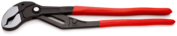 KNIPEX 87 01 560 Cobra® XXL Rohr- und Wasserpumpenzange 560 mm mit Kunststoff überzogen grau atramentiert poliert