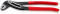 KNIPEX 88 01 300 Alligator® Wasserpumpenzange 300 mm mit rutschhemmendem Kunststoff überzogen schwarz atramentiert poliert