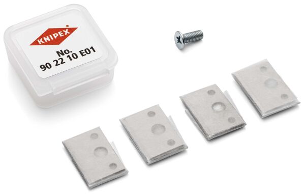 KNIPEX 90 22 10 E01 8 x Ersatzklingen für BiX Schneider 90 22 10 BK