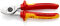 KNIPEX 95 16 165 Kabelschere 165 mm Ø 15 mm / 50 mm² VDE isoliert verchromt mit Mehrkomponenten-Hüllen