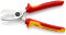 KNIPEX 95 16 200 Kabelschere mit Doppelschneide 200 mm Ø 20 mm / 70 mm² VDE isoliert verchromt mit Mehrkomponenten-Hüllen