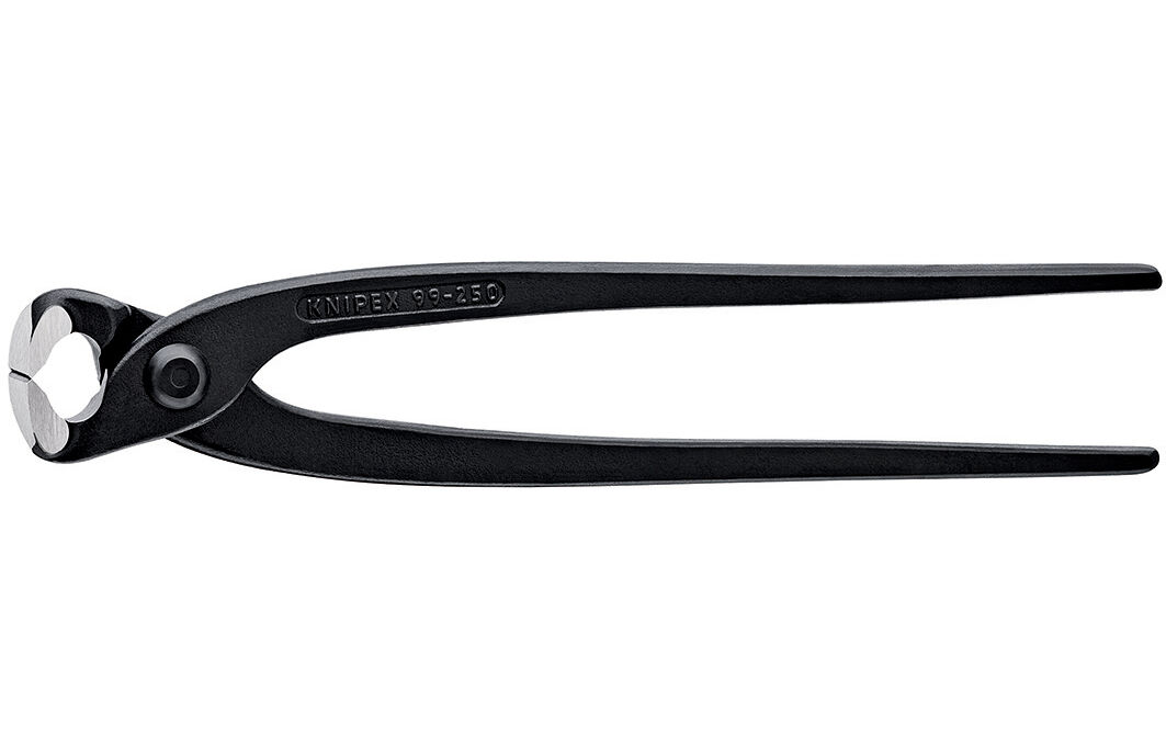 KNIPEX 99 00 250 EAN Monierzange 250 mm poliert schwarz atramentiert poliert Schneide mit Facette