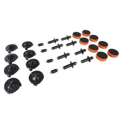 2 x Bench Cookie Plus Gesamtpaket 28-tlg. inkl. Stege und Aufsätze Spar-Set