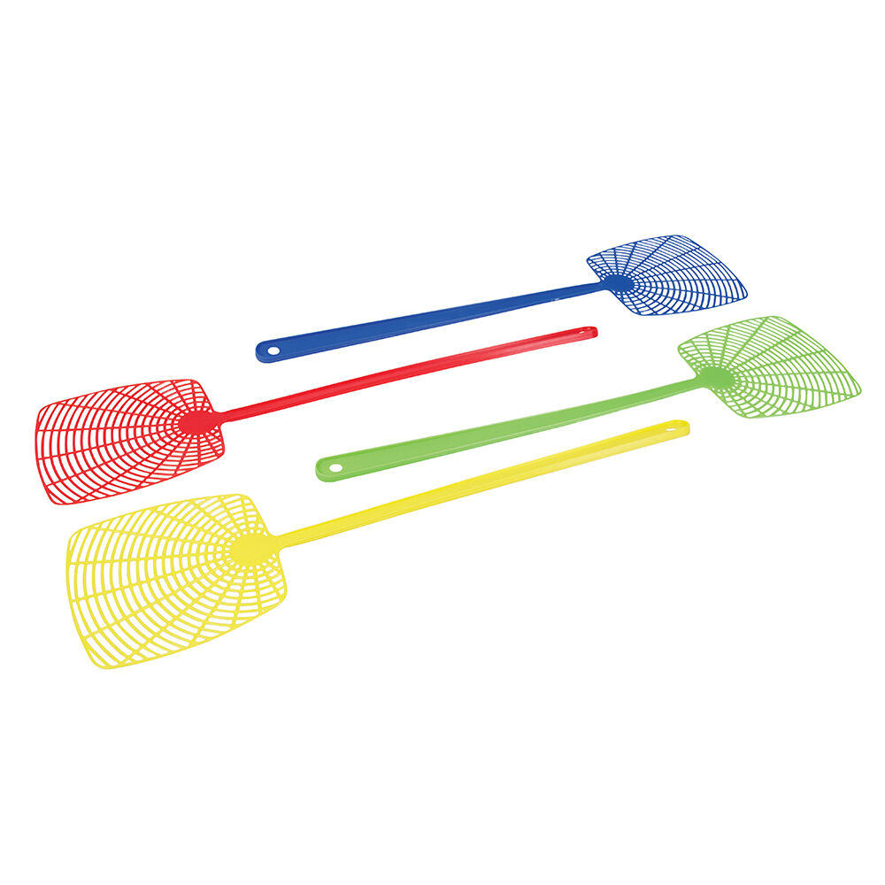 4 x Fliegenklatsche bunt