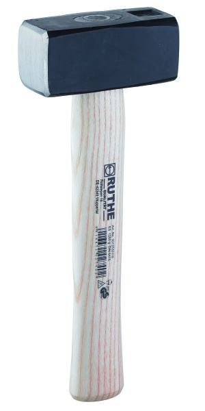 RUTHE Fäustel 1.250g mit Eschenstiel