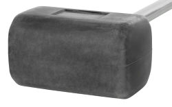 RUTHE Schonhammer rückschlagfrei mit Fiberglasstiel...