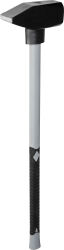 RUTHE Vorschlaghammer mit 90 cm Fiberglasstiel 5 kg