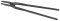 PICARD Flachmaul Schmiedezange 500 mm Nr. 47
