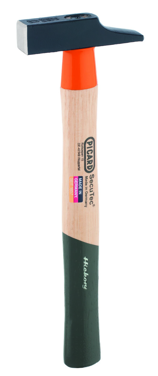 PICARD Schreinerhammer 400g SecuTec® mit Hickorystiel Nr. 86 | Gravur möglich