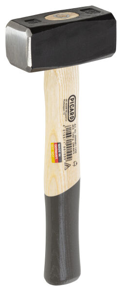 PICARD Fäustel 1.500g mit Hickorystiel Nr. 4 | Gravur möglich