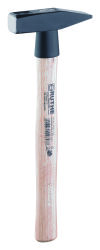 RUTHE Schlosserhammer 1.000g Deutsche Form mit Hickorystiel
