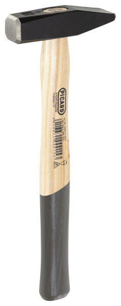 PICARD Schlosserhammer mit Eschenstiel 500g Nr. 1 | Gravur möglich